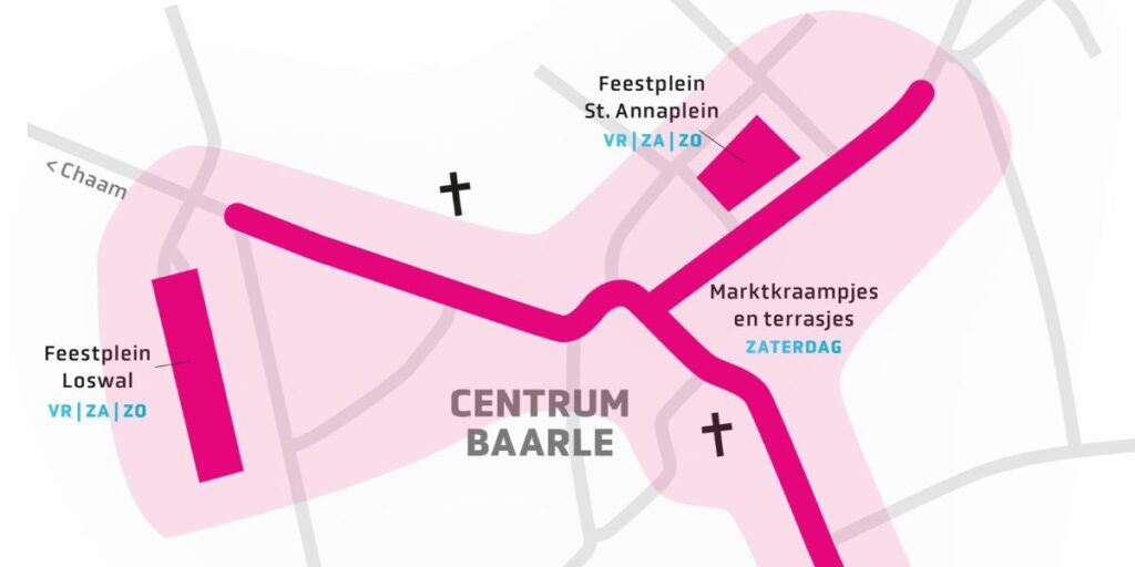 Zomerfeesten op de Grens in Baarle-Nassau en Baarle-Hertog.