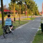 Fietser in Alphen-Chaam.