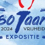 Poster expositie 80 jaar vrijheid.