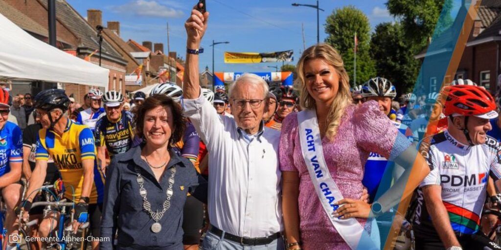 Ereteken voor Jan Janssen.