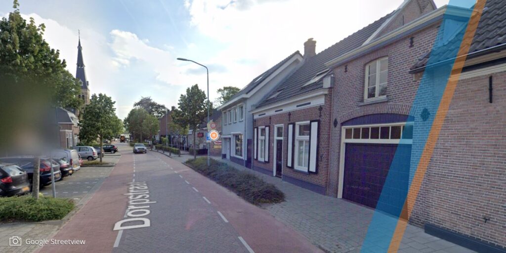 Dorpstraat in Riel