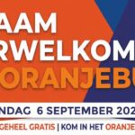 Oranjebus onthaald in Chaam.