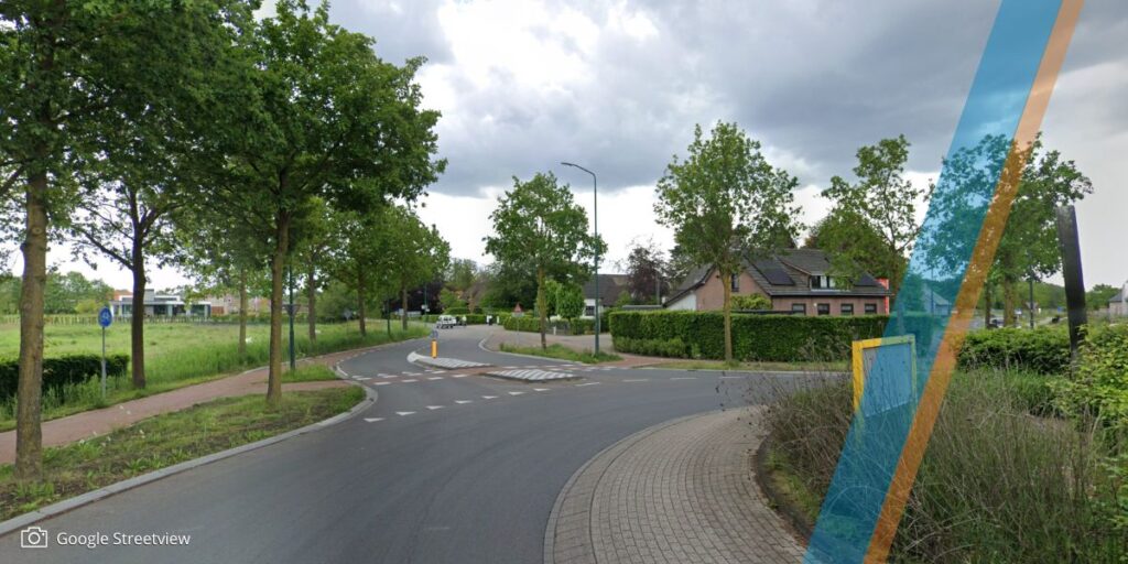 Wegwerkzaamheden Alphensebaan.