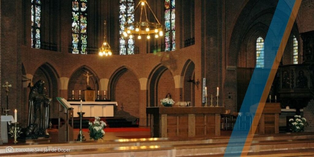 Antonius Abtkerk in Chaam van binnen.